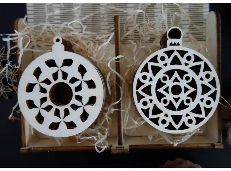 Ozdoby z dreva a plastu, Vianočné a Veľkonočné ozdoby, drevené doplnky PR0043-Christmas decorations