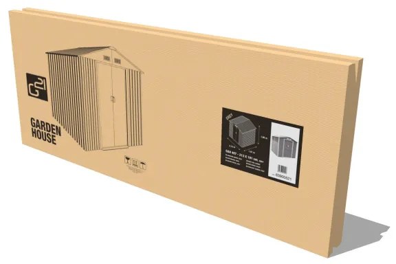 G21 Záhradný domček G21 GAH 407 - 213 x 191 cm, zelený