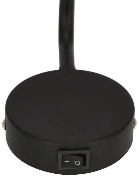 Nástenná lampička TINA 1xGU10/15W/230V čierna/zlatá