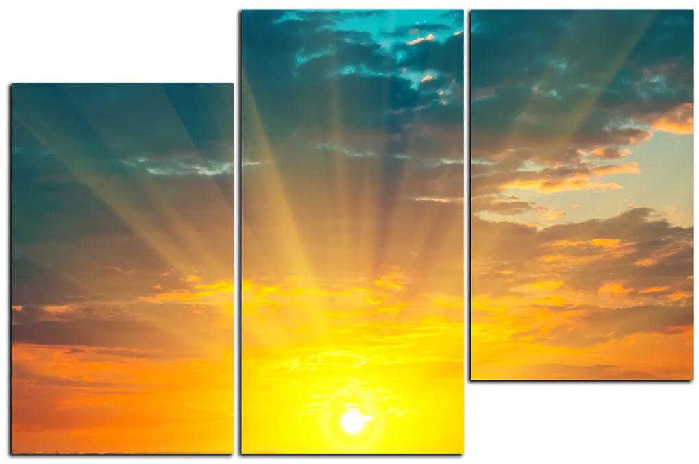 Obraz na plátne - Západ slnka 1200D (105x70 cm)