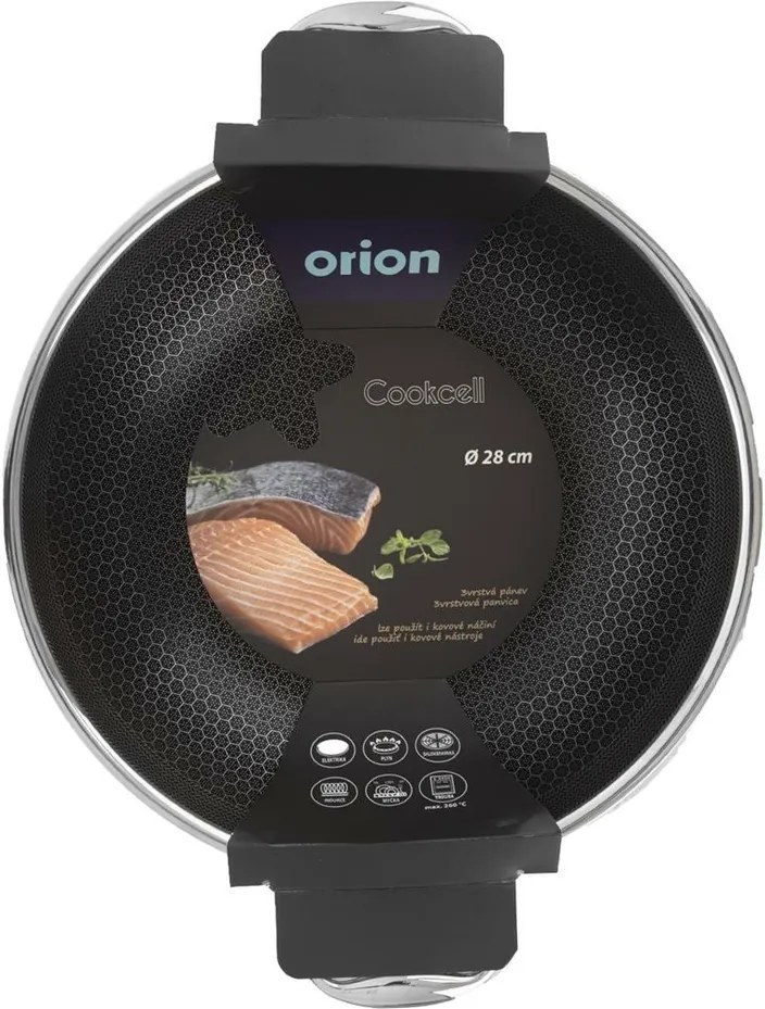 Orion Pánev COOKCELL WOK nepř. povrch 3 vrstvá pr. 28cm