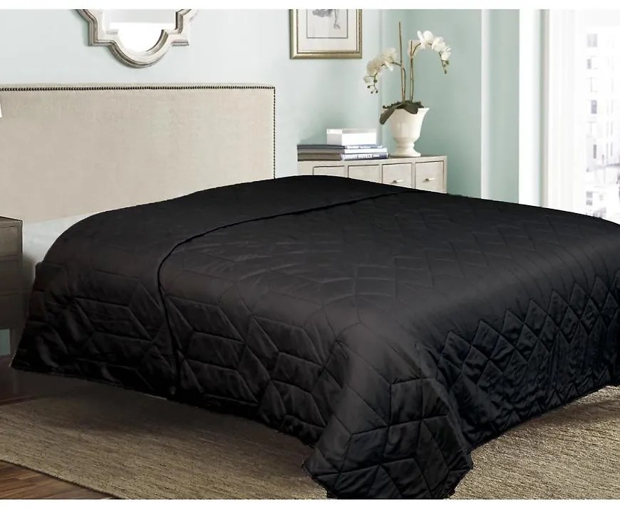 Prikrývka Ala /0005/160x200/čierna