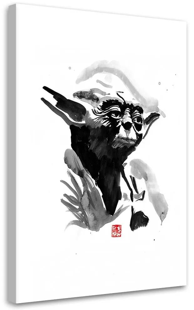 Gario Obraz na plátne Star Wars, Yoda - Péchane Rozmery: 40 x 60 cm