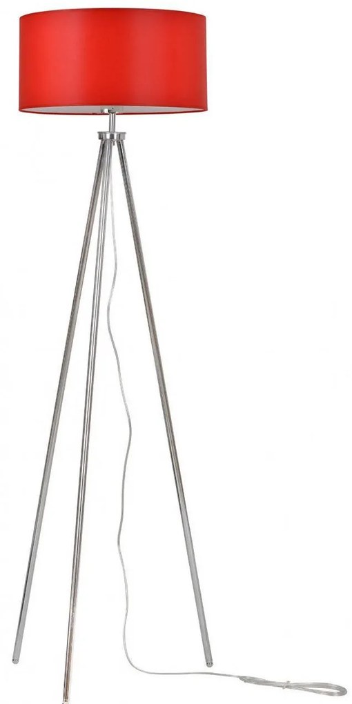 Stojacia lampa Indigo, 1x textilné tienidlo (výber zo 7 farieb), ch