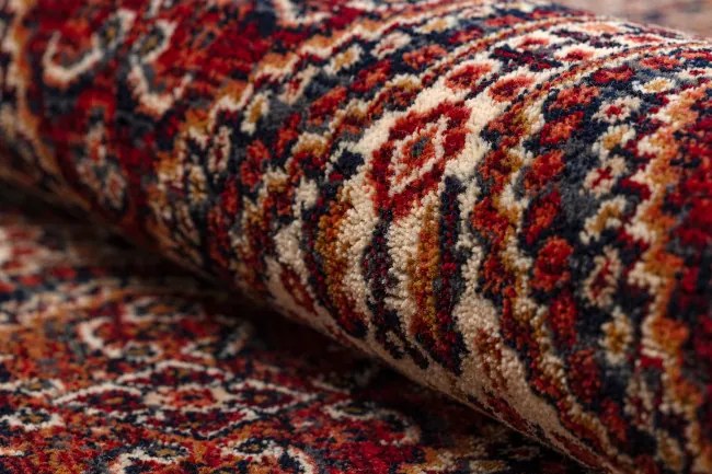 Koberec KESHAN, strapce 1256/53578 bordový / béžový