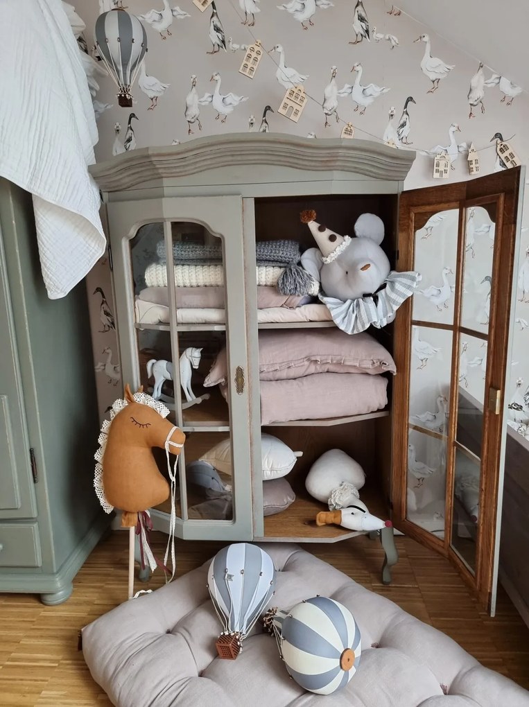 Love Me Decoration Dekorácia do detskej izby medvedík – sivý