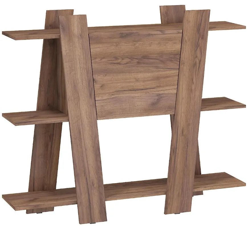 Regál Via 130-2D Craft tobacco