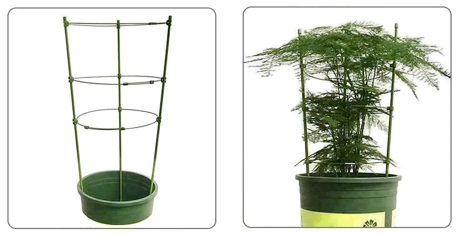 Kruhová opora pre rastliny v kvetináčoch VERK 01894 - 3 kruhy