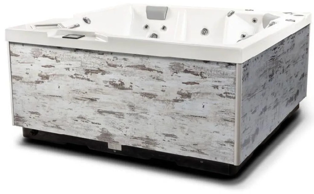 Hanscraft Vírivka ONYX OKA4 Pearl white Concrete