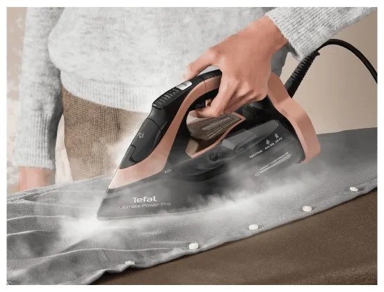 Tefal - Parná žehlička ULTIMATE POWER 3200W/230V medená/čierna