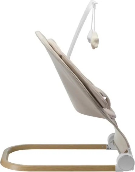 Detské hojdacie kreslo Moon 50 béžové