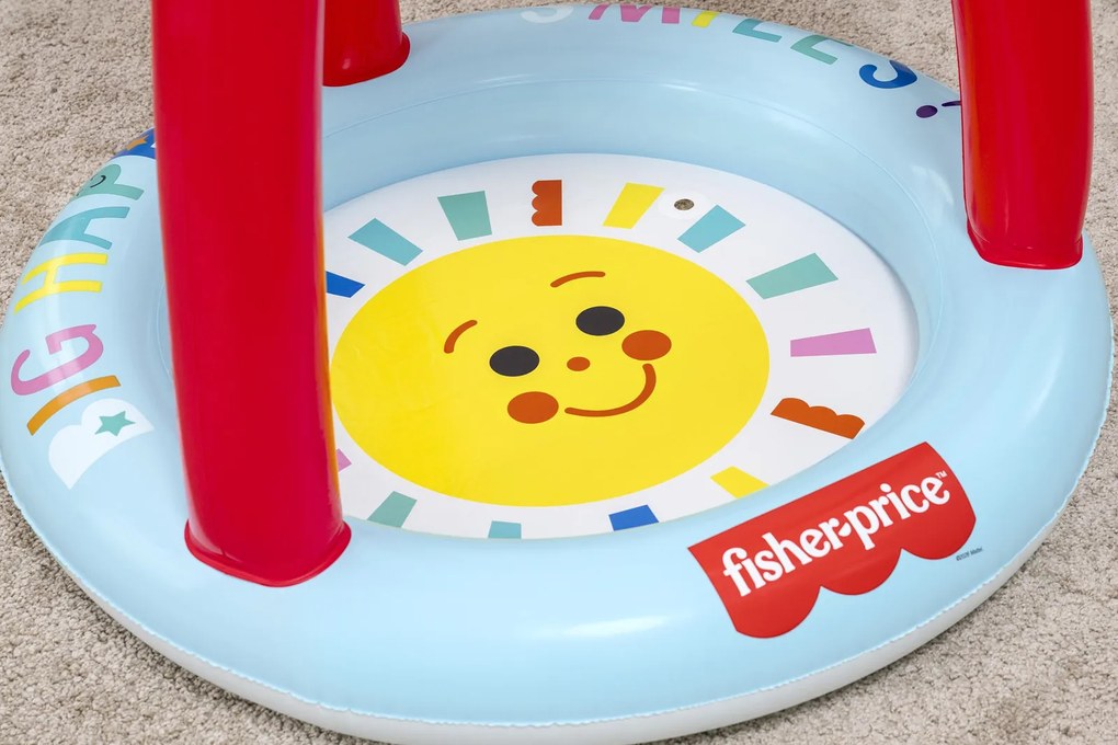 CH NAFUKOVACÍ BAZÉN S STRECHOU / OHRADOU + LOPTIČKAMI 89 x 89 x 84 CM