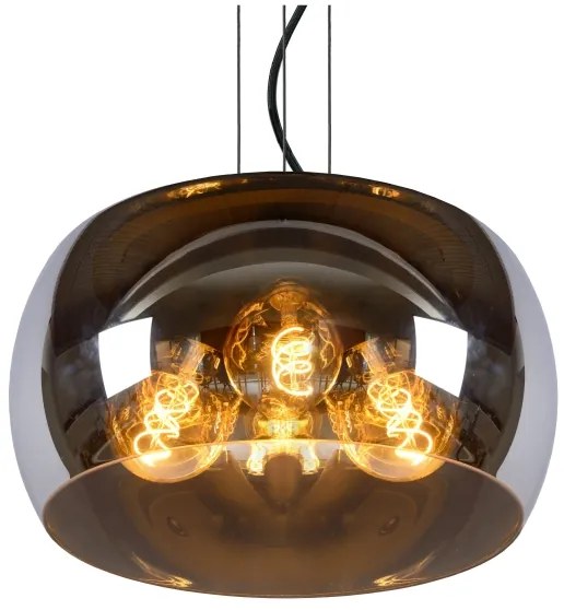 Lucide 45401/40/65 - Luster na lanku OLIVIA 3xE27/40W/230V pr. 40 cm čierna