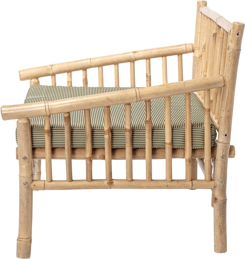 Bambusové záhradné kreslo v prírodnej farbe Sole – Bloomingville