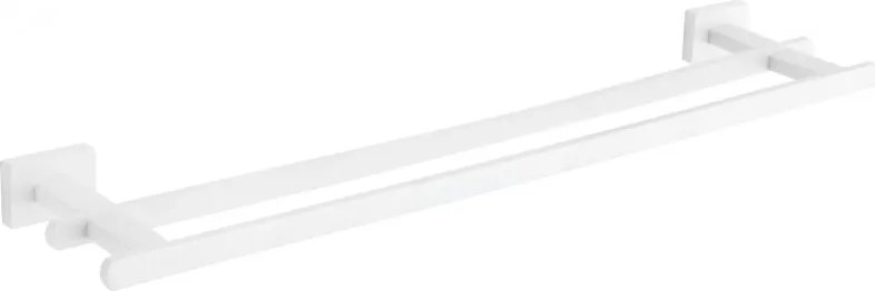 Mexen Arno dvojitý vešiak na uteráky, biela- 7020725-20