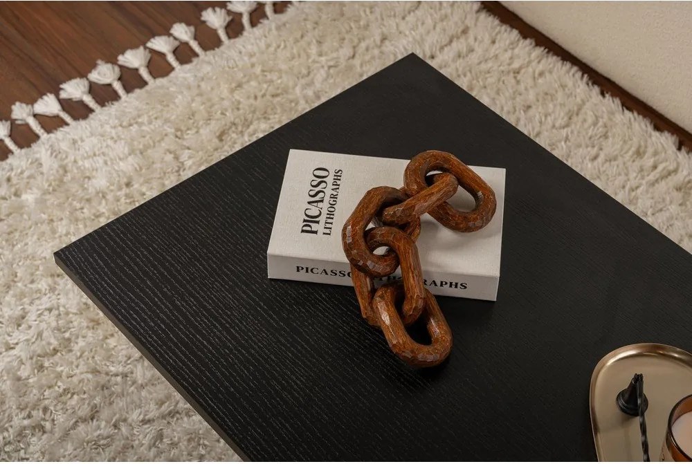 Čierny matný konferenčný stolík 60x119 cm Sabin – Kalune Design