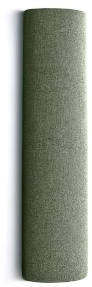 Akustický panel POLY, polovičný valec, Ø280x1000 mm, nástenný, zelená