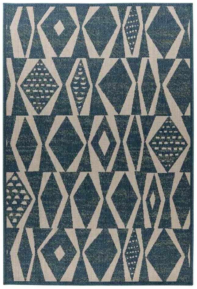 Lalee Kusový koberec Capri 302 Blue Rozmer koberca: 120 x 170 cm