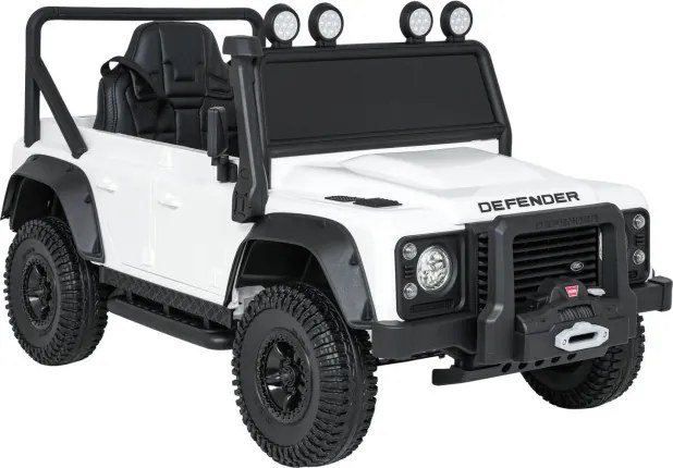 Elektrické autíčko Land Rover Defender 110 SVX biele