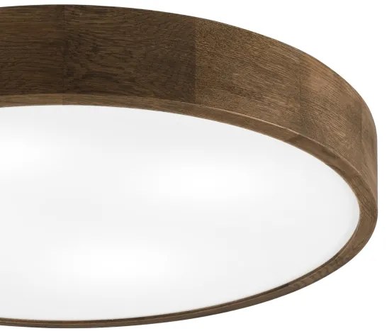 Brilagi - LED stropné svietidlo CARVALHO 4xE27/60W/230V, dub/orech, priemer 57,5 cm