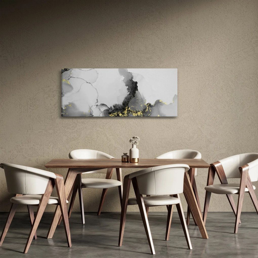 Obraz - Atramentové umenie (120x50 cm)