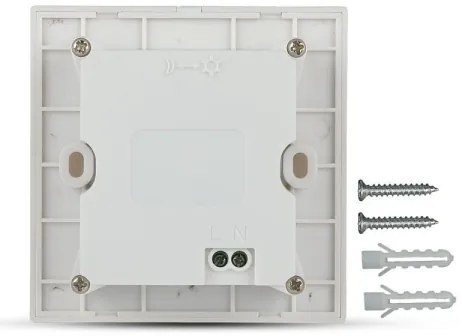 LED schodiskové svietidlo s pohybovým senzorom LED/3W/230V 4000K biela