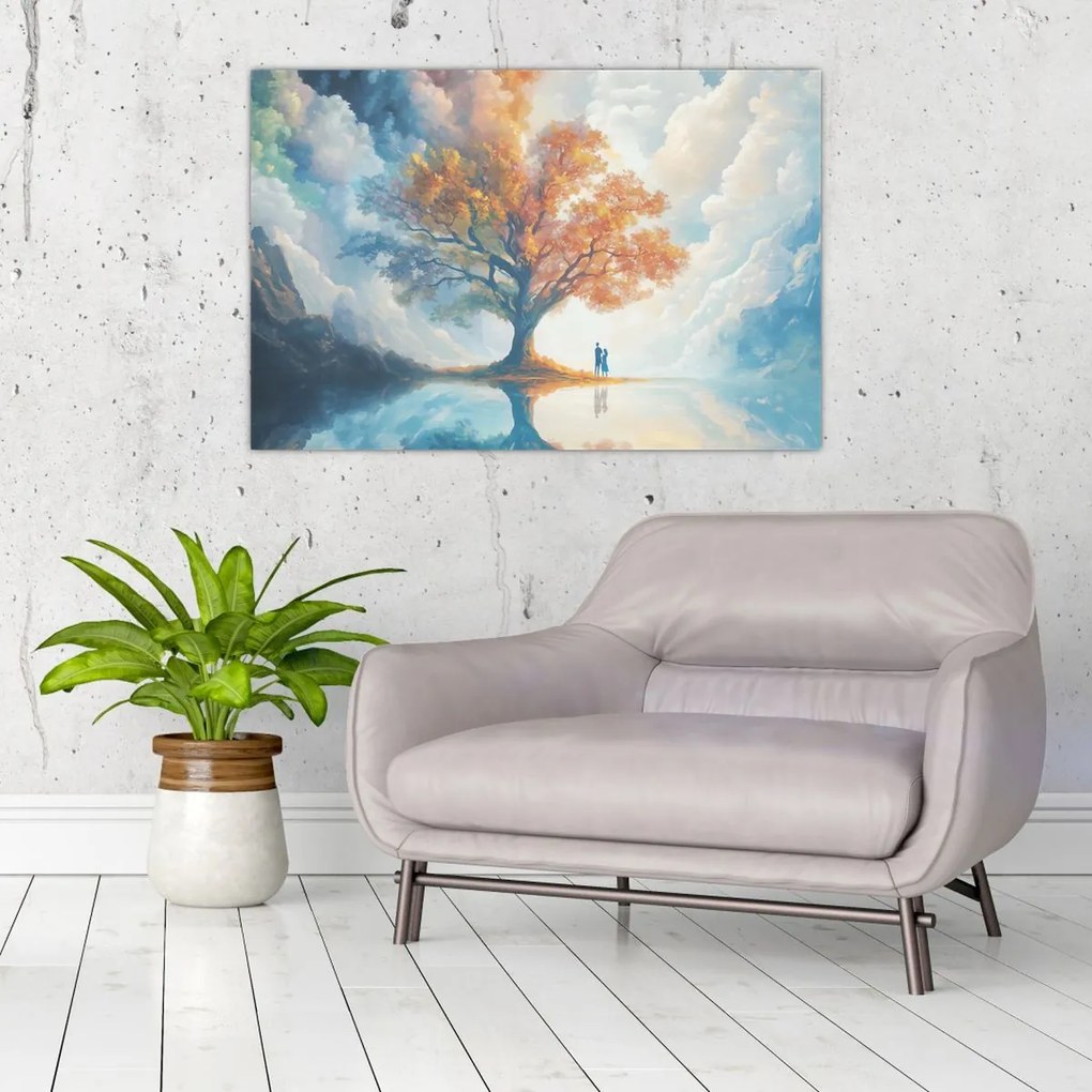 Obraz – Strom života a lásky (90x60 cm)