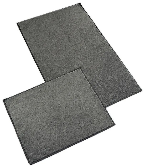 Bellatex Sada Koupelnových předložka bez výkrojeBANYGOLD tmavě šedá, 60 x 100, 60 x 50 cm