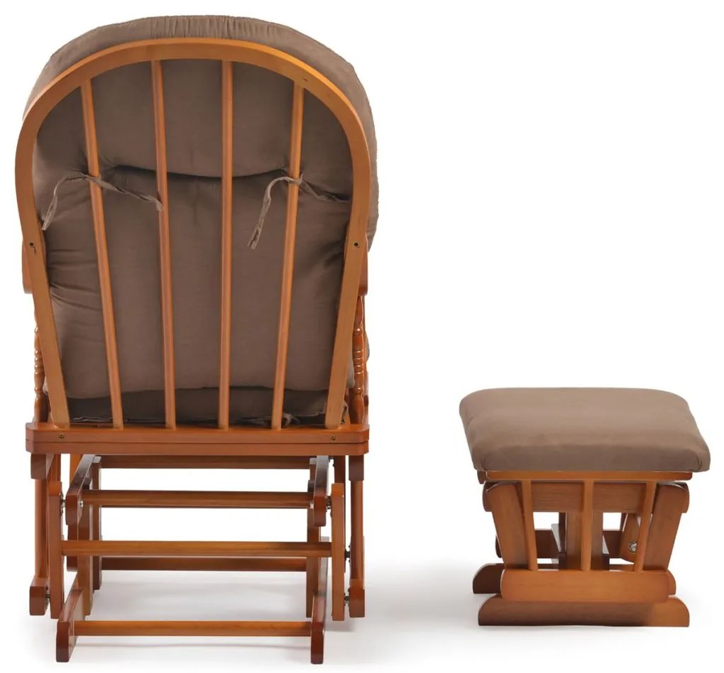 AUTRONIC Hojdacie relaxačné kreslo Glider s podnožkou 20451 OAK