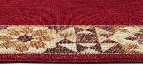 Koberce Breno Behúň MURCIA 10, šíře role 100 cm, červená, viacfarebná