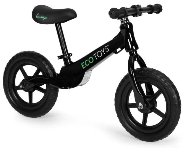 ECOTOYS Detské odrážadlo Black
