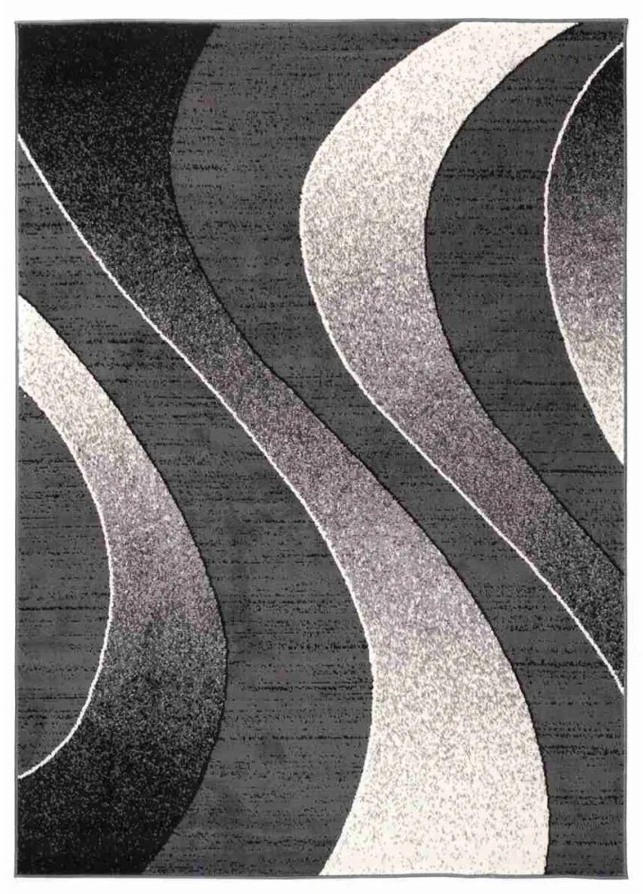 Kusový koberec PP Mel šedý 2, Velikosti 130x190cm