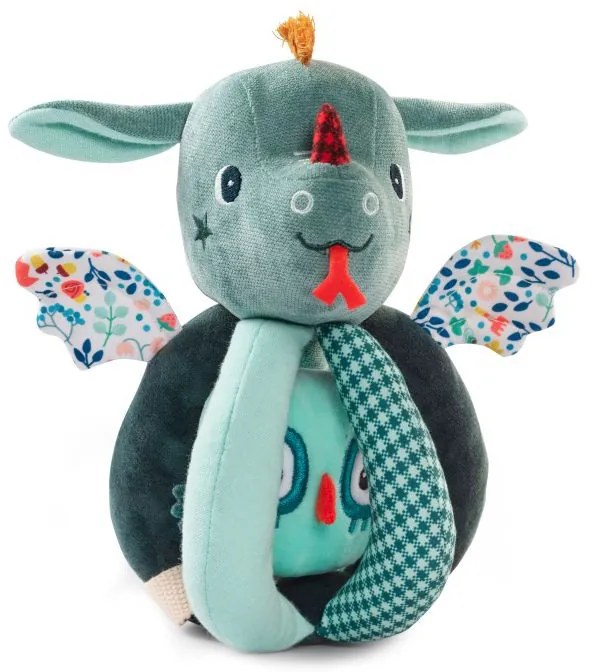 Lilliputiens - hrkálka - dráčik Joe a sova Merlin