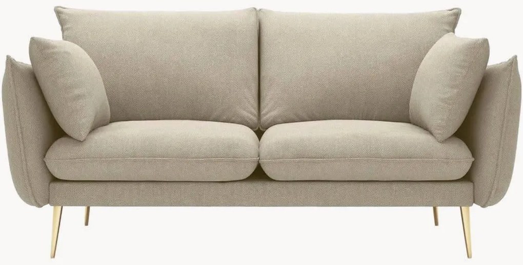Pohovka v ľanovom vzhľade Elio (2-miestna), Š 158 cm
