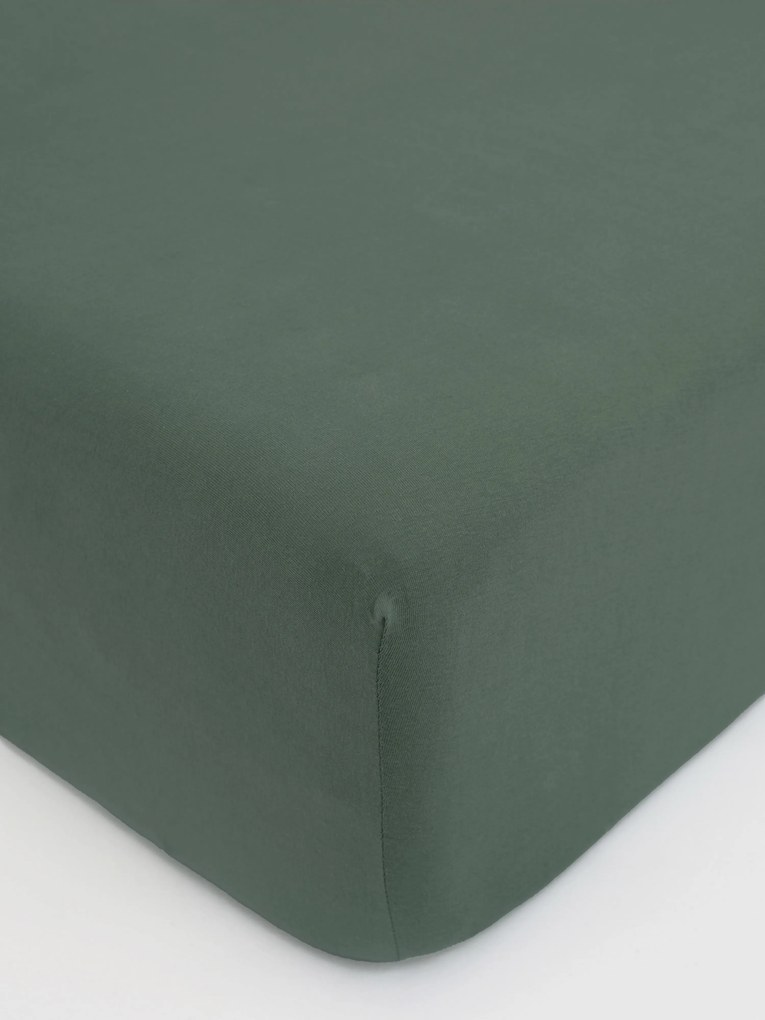 Jersey plachta Classic 90 × 200 cm - olivová