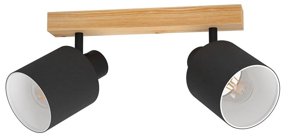 Eglo 99489 - Bodové svietidlo BATALLAS 2xE27/10W/230V