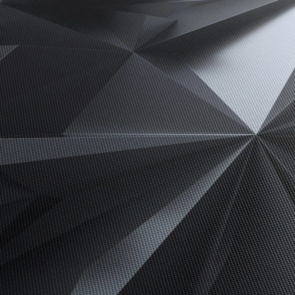 Obraz - Geometrická abstrakcia (s hodinami) (90x30 cm)