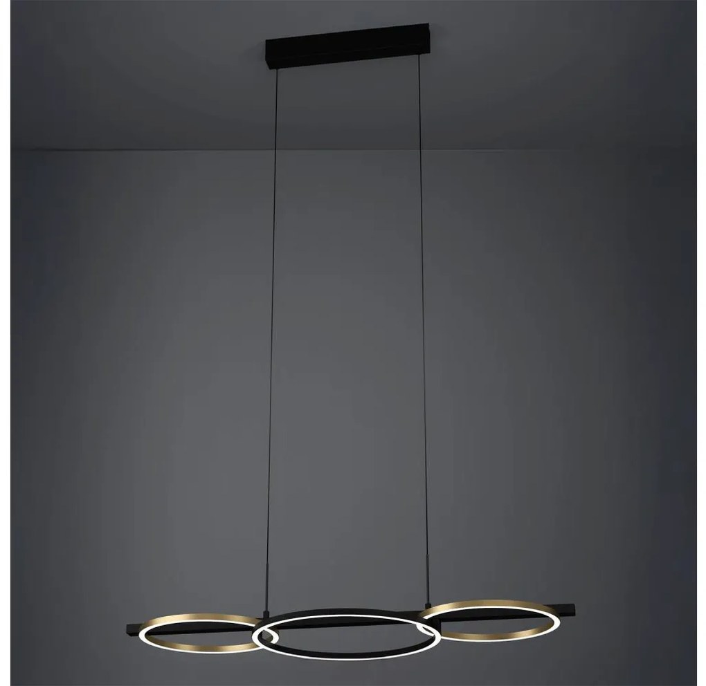 Eglo 390087-LED Stmievateľný luster na lanku LANACERA 2xLED/12,5W/230V + LED/15,5W