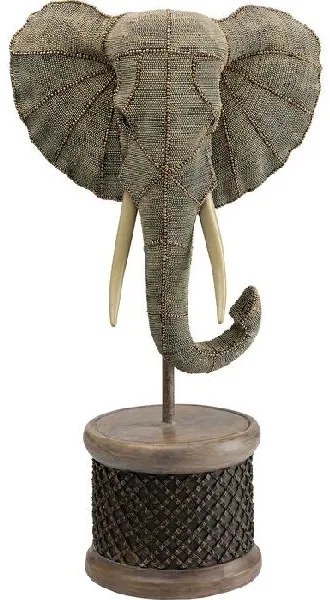 Elephant Head Pearls dekorácia slon