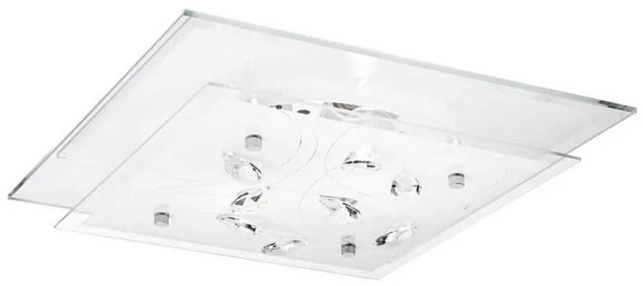 Globo 40408-2 - Stropné svietidlo JASMINA  2xE27ILLU/40W/230V