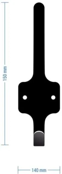 Vešiak na stenu do chodby KLASIK