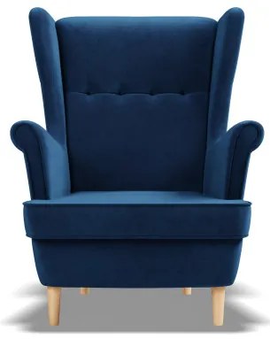 Kreslo VELO granátové