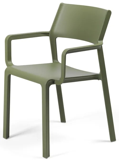 Stima Plastové kreslo TRILL Vyberte odtieň ->: Ottanio - modrá/zelená