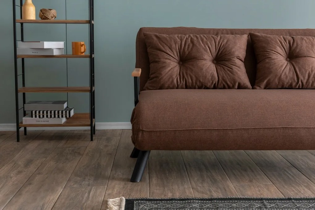 Rozkladacia pohovka Sando 2 Light Brown