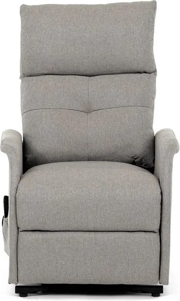 Autronic BONTEC Polohovacie kreslo, elektrické káblové ovládanie, krémová, látka, TV-5482 CRM2 Farba: Šedá