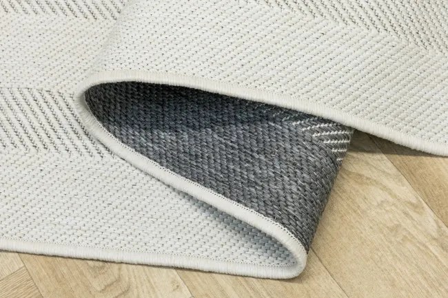 Obojstranný koberec BRUSSELS 205852/10030 sivý / krémový