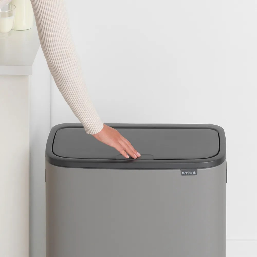 Brabantia BO Touch Bin 60L minerálne sivá