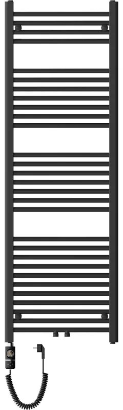 Mexen Mars, elektrické vykurovacie teleso 1500 x 500 mm, 600 W, čierna, W110-1500-500-2600-70