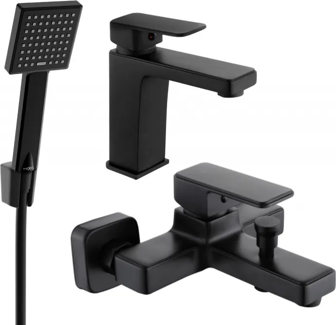 Mexen Cetus R45 vaňová súprava, čierna - 744303R45-70