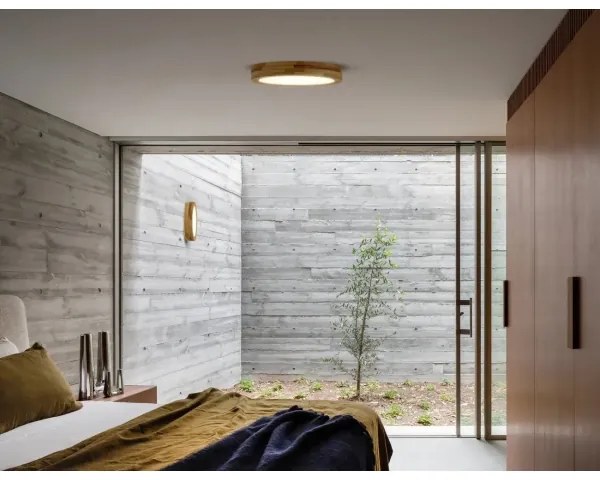 APLED - LED Stropné svietidlo RONDO LED/24W/230V pr. 30 cm dub